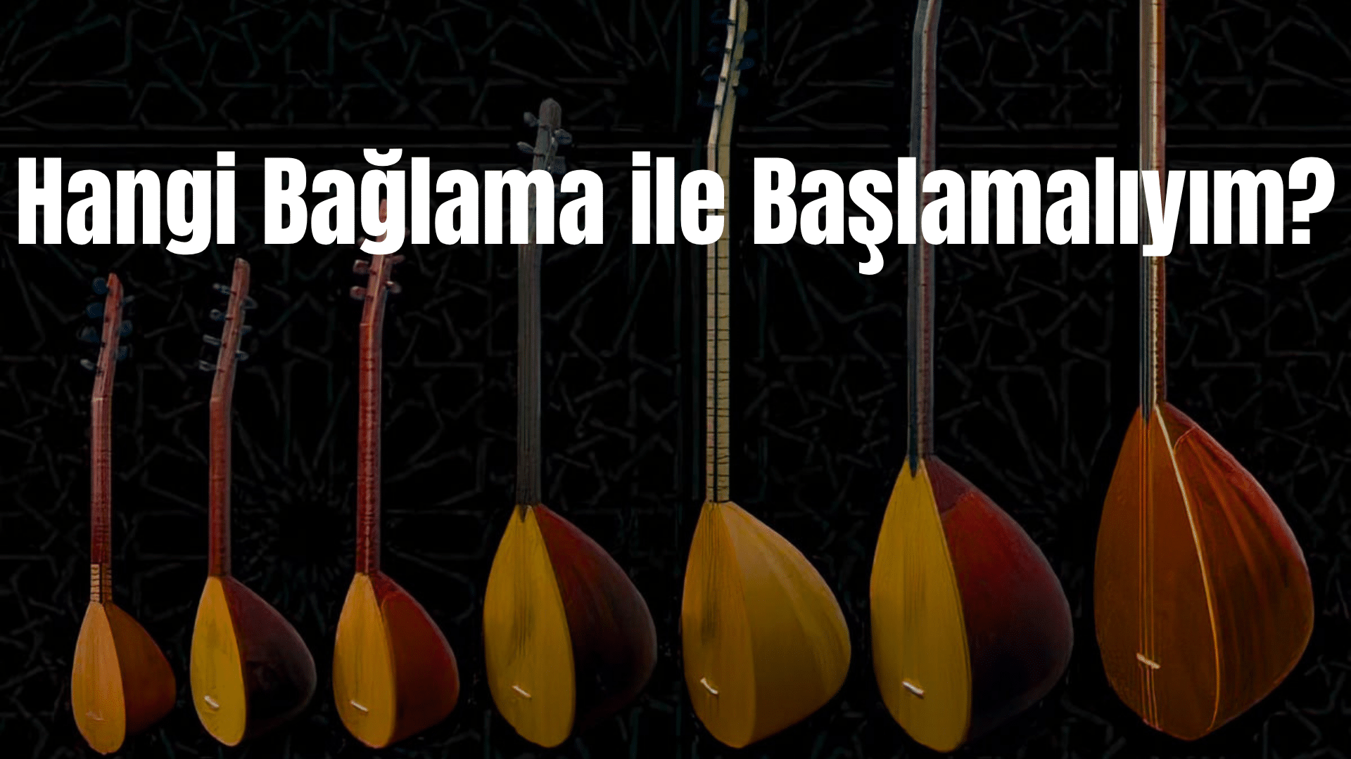 🎶İzmir Karşıyaka Bağlama Kursu 2026