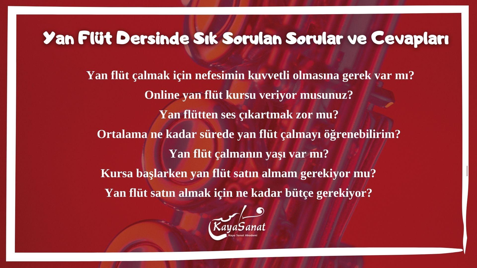 Yan Flüt Deneme Dersi