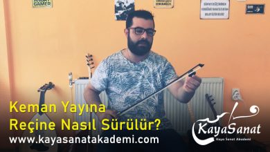 Keman Yayına Reçine Nasıl Sürülür?