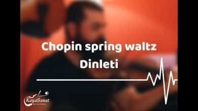 Chopin spring waltz (mariage d'amour) - Violin - Eren Kaya
