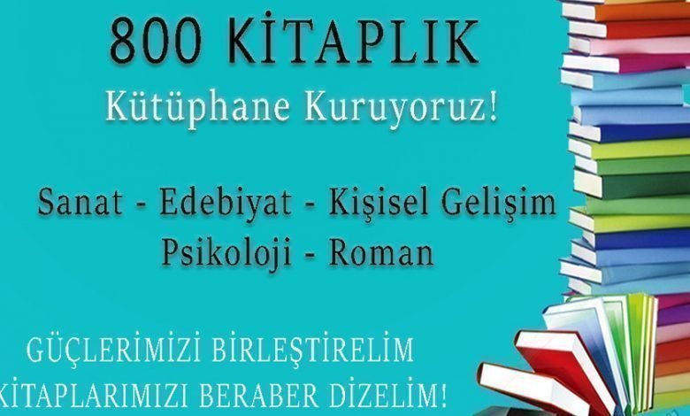 Kaya Sanat Akademi Kütüphane Kuruyor!