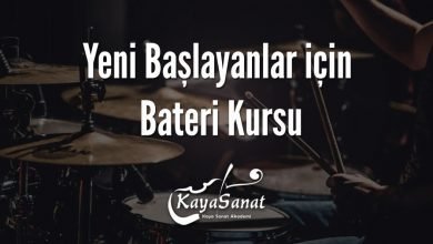 Yeni Başlayanlar için Bateri Kursu