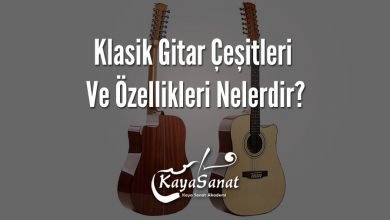 Klasik Gitar Çeşitleri Ve Özellikleri Nelerdir?