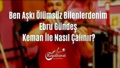 Ben aşkı ölümsüz bilenlerdeniz keman ile nasıl çalınır?