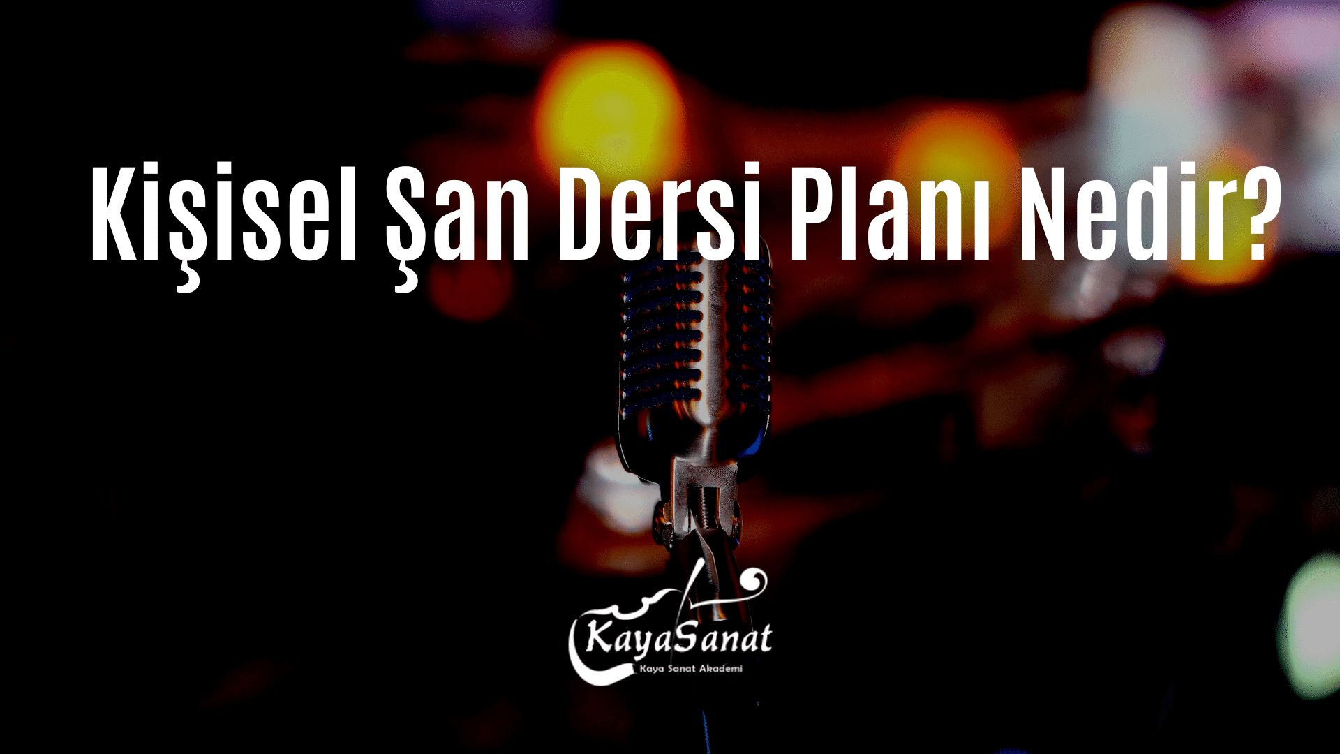 Kişisel Şan Dersi Planı Nedir