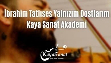 İbrahim Tatlıses Yalnızım Dostlarım Keman Notaları