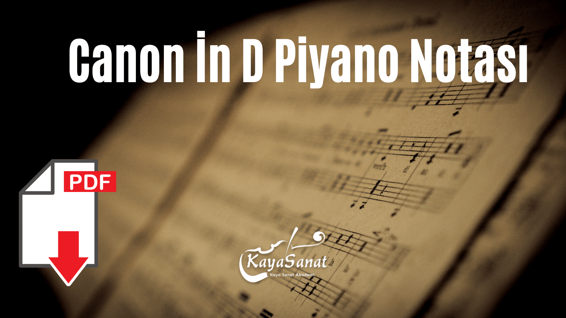 Piyano Notaları Pdf - Piyano Notası