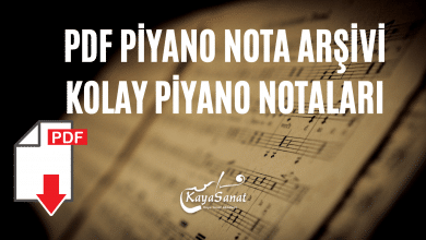 Piyano Notaları Pdf - Piyano Notası