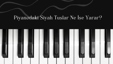 Piyanodaki Siyah Tuşlar Ne İşe Yarar?