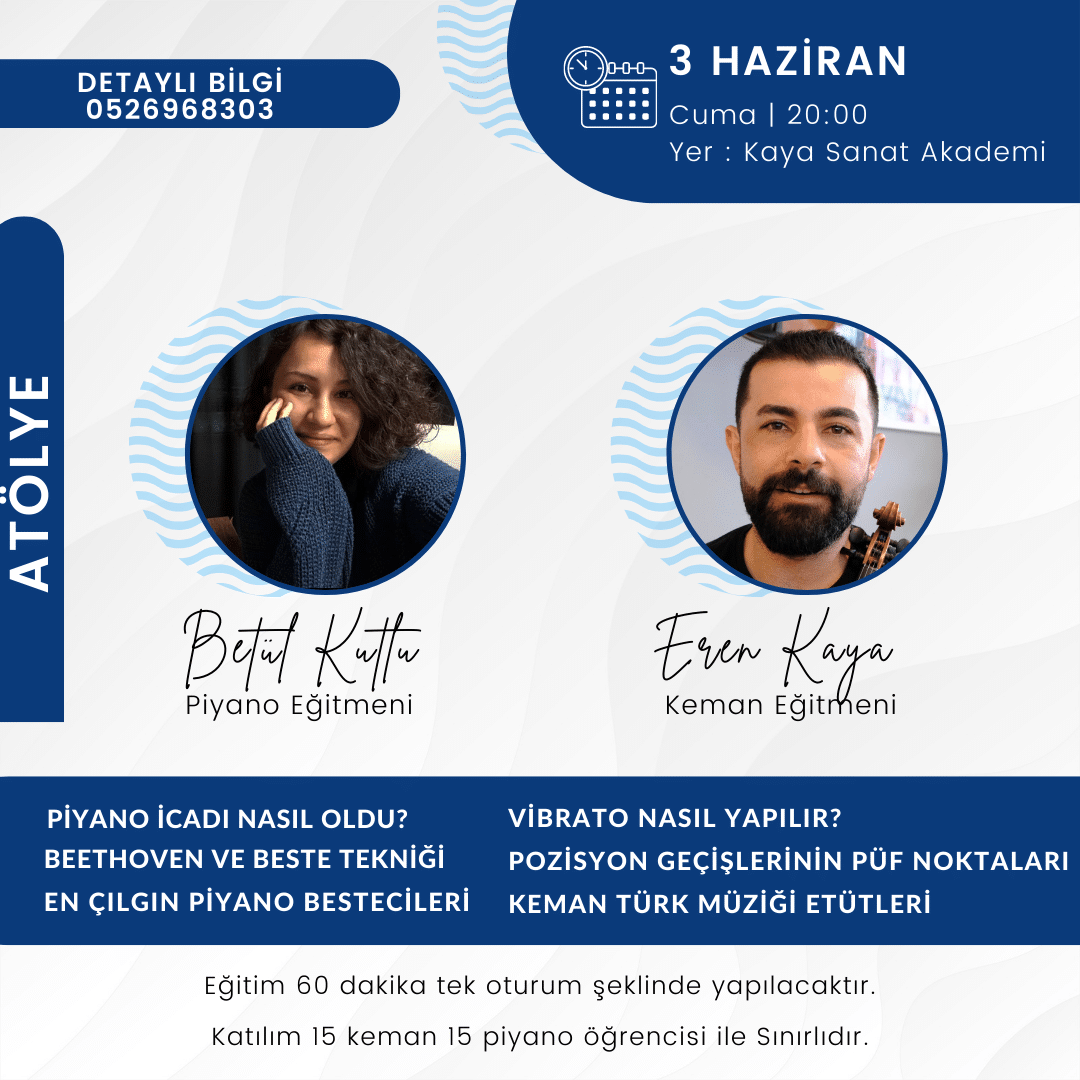 piyano keman atöyesi
