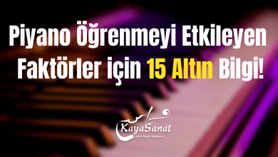 Piyano öğrenmeyi etkileyen faktörler