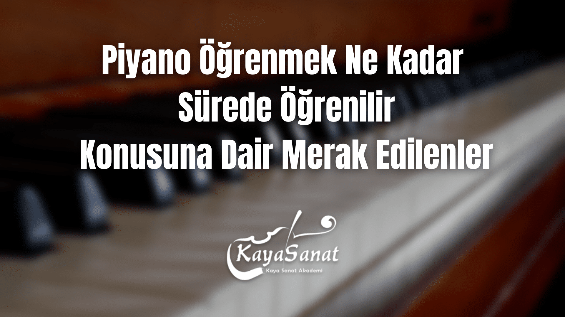 piyano kursu
