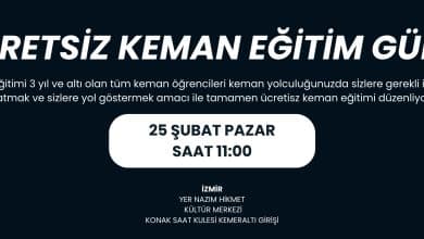 İzmir Ücretsiz Keman Eğitim Günü