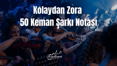 Kolaydan Zora 50 Keman Şarkı Notası