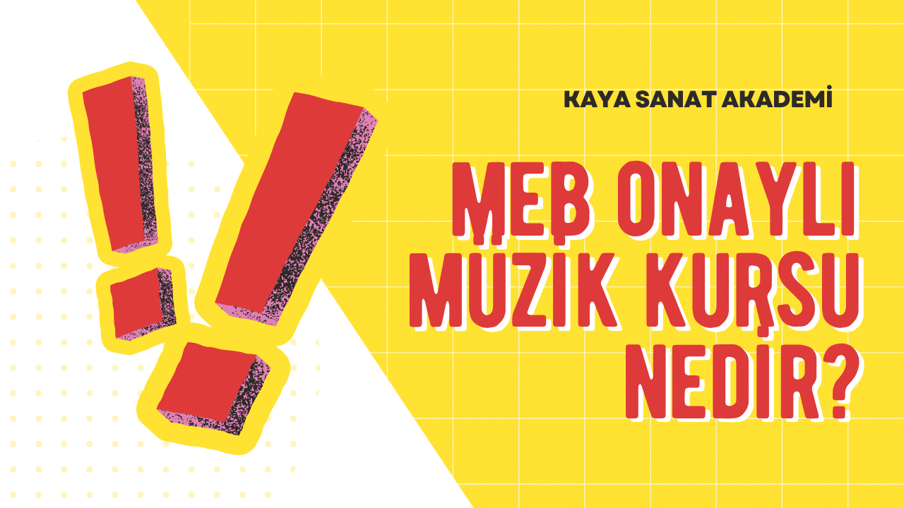 MEB Onaylı Müzik Kursu Nedir? | İzmir Müzik Kursu